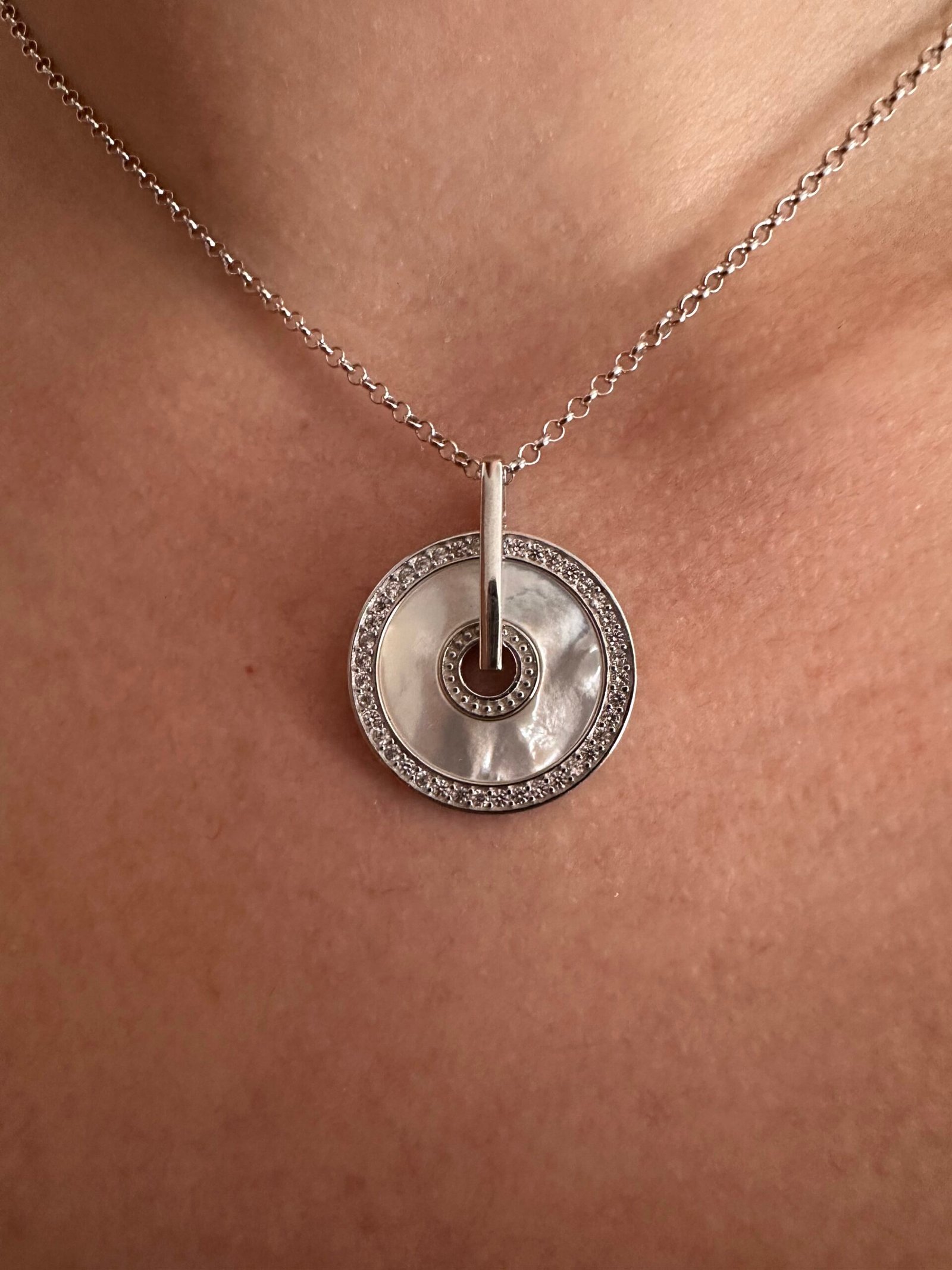 Conjunto Nacar Y Circonias - Imagen 2