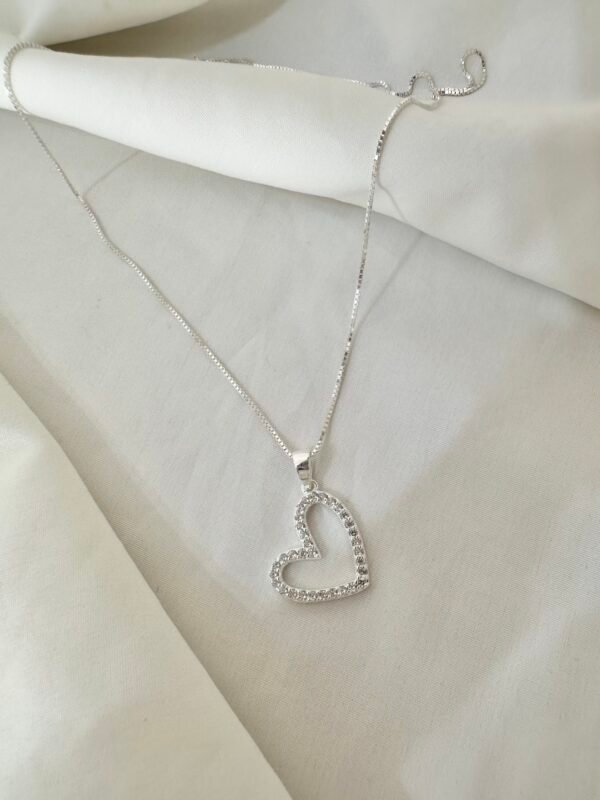 Conjunto Corazon Circonia