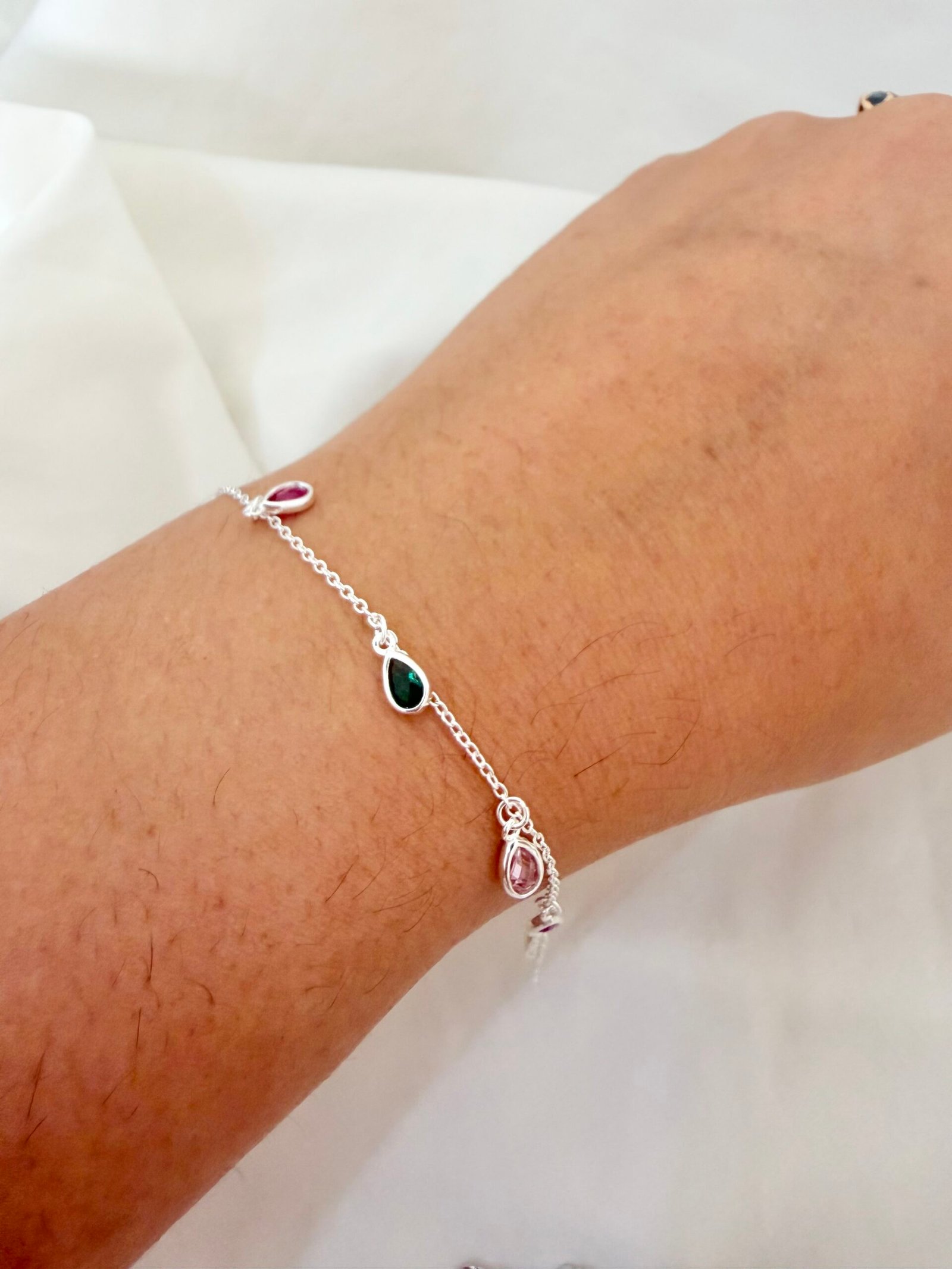 Pulsera Circonias Colores - Imagen 2