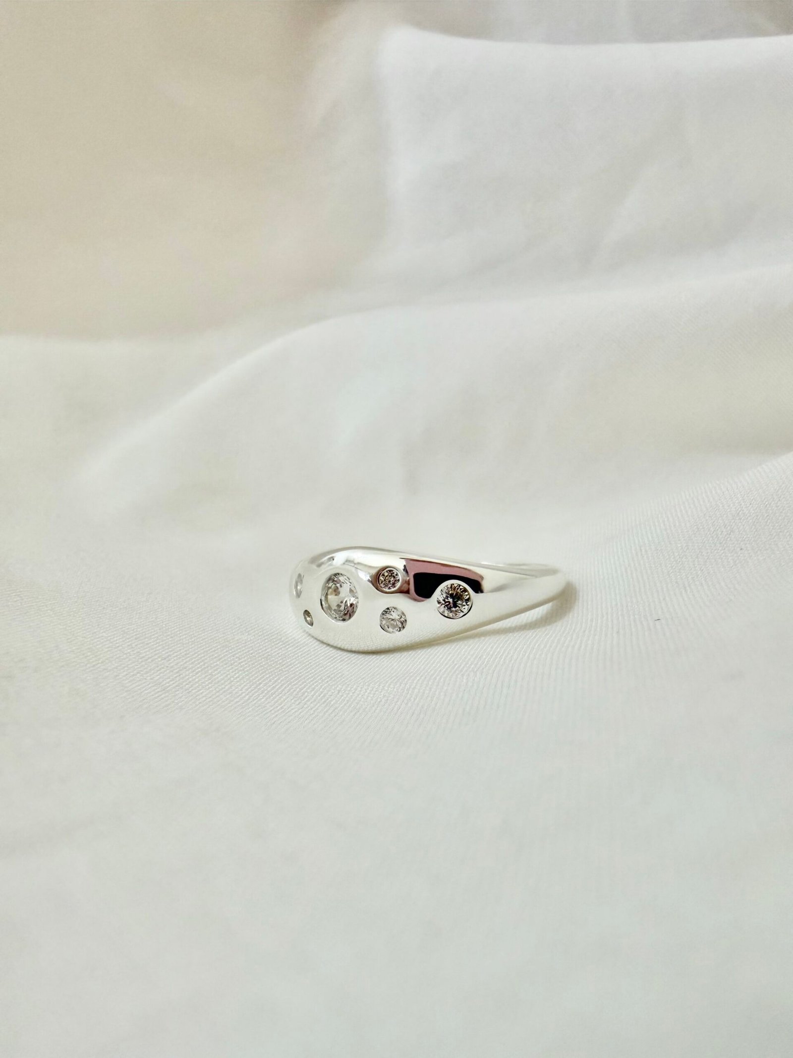 Anillo Circonias Inflado - Imagen 2