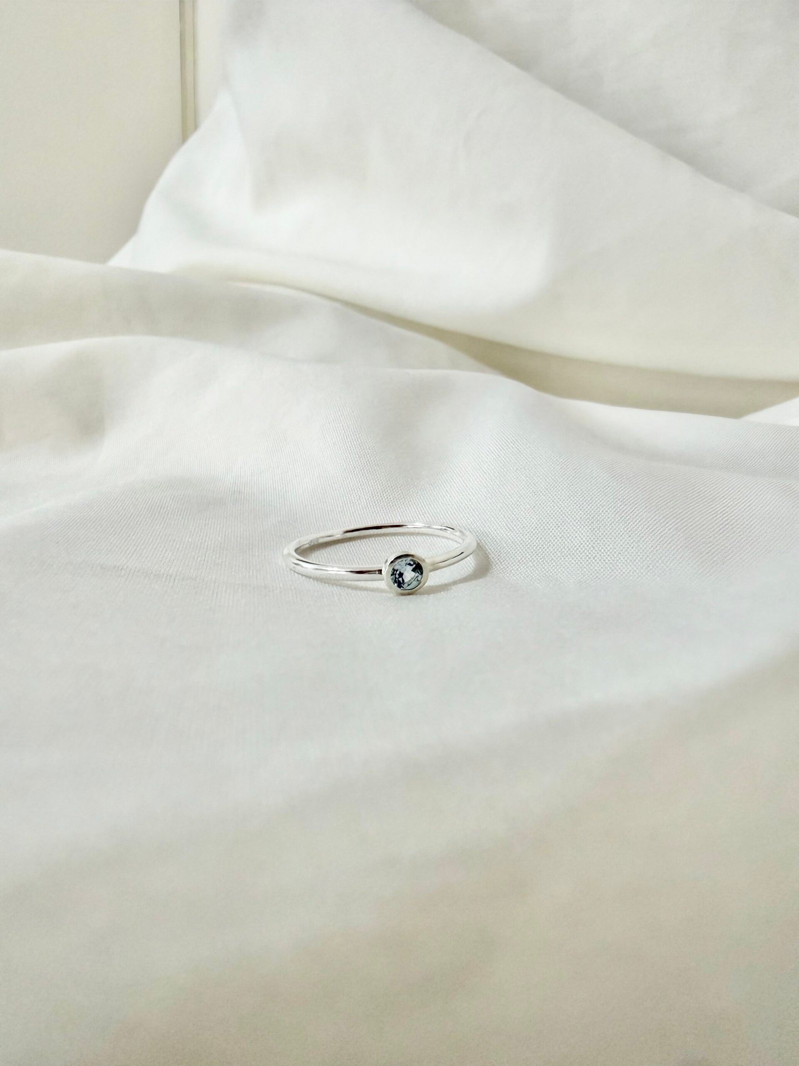 Anillo Topacio Celeste - Imagen 2